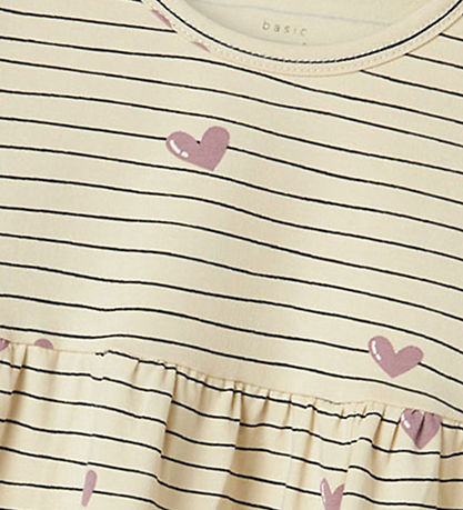 Name It Dress - NbfVandora - Summer Sand/Hearts Name It Dress - NbfVandora - Summer Sand/Hearts
