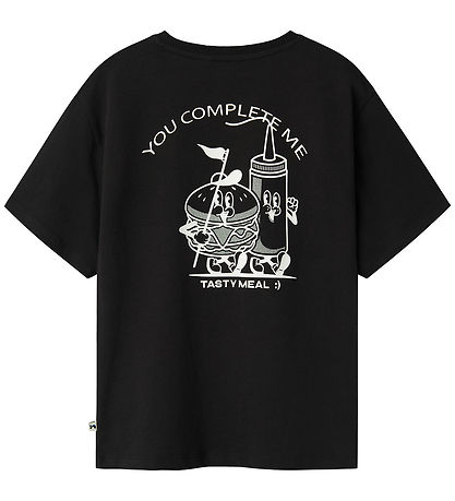 Name It T-shirt - NkmTobobbi - Black Name It T-shirt - NkmTobobbi - Black