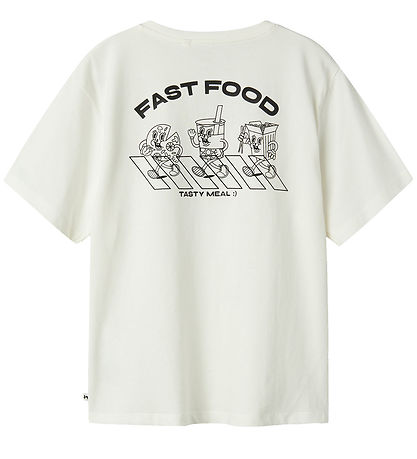 Name It T-shirt - NkmTobobbi - Cloud Dancer Name It T-shirt - NkmTobobbi - Cloud Dancer