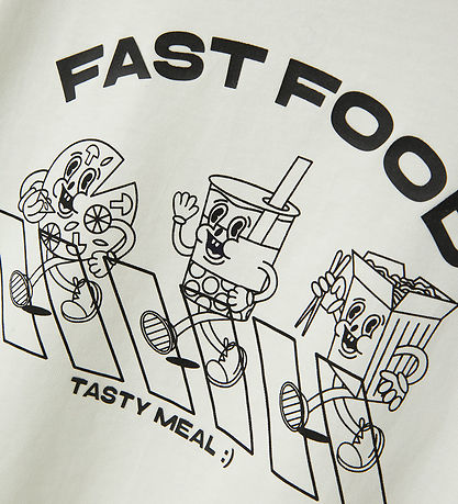 Name It T-shirt - NkmTobobbi - Cloud Dancer Name It T-shirt - NkmTobobbi - Cloud Dancer