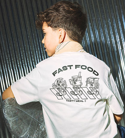 Name It T-shirt - NkmTobobbi - Cloud Dancer Name It T-shirt - NkmTobobbi - Cloud Dancer