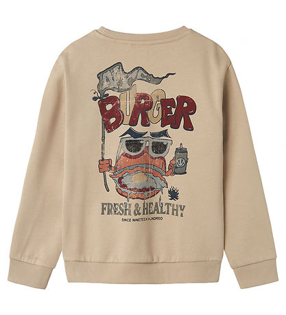 Name It Sweatshirt - NkmTegeo - Pure Cashmere w. Print Name It Sweatshirt - NkmTegeo - Pure Cashmere w. Print