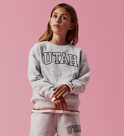 Sweat-shirt Name It - NkfTaloy - Light Grey Melange av. Imprimé Sweat-shirt Name It - NkfTaloy - Light Grey Melange av. Imprimé
