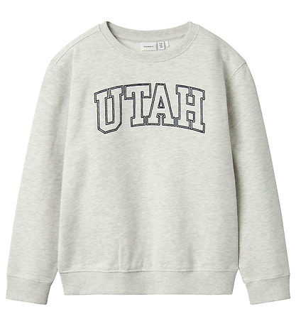 Sweat-shirt Name It - NkfTaloy - Light Grey Melange av. Imprimé Sweat-shirt Name It - NkfTaloy - Light Grey Melange av. Imprimé