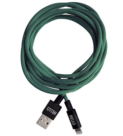 Design Letters Charging cable - iPhone - USB-A/Lightning - Green