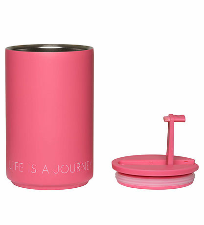 Tasse Thermos Design Letters - To Go - 350 ml - Rose