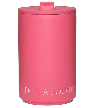 Tasse Thermos Design Letters - To Go - 350 ml - Rose
