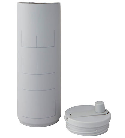 Design Letters Thermo Cup - Travel - Life Mug - 500 mL - Grey