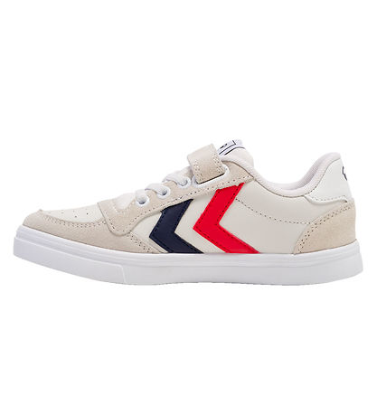 Hummel Shoes - Slimmer Stadil Leather Low Jr - White