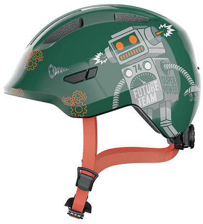 Abus Cykelhjälm - Smiley 3.0 - Green Robo