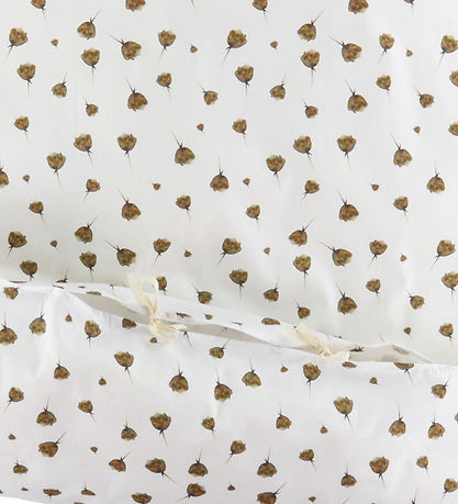 Nørgaard Madsens Bedding - Junior - White w. Flowers Nørgaard Madsens Bedding - Junior - White w. Flowers