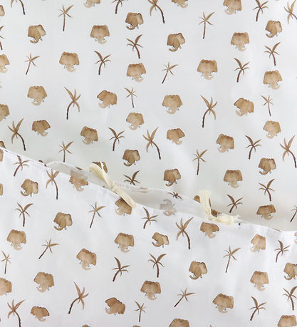 Nørgaard Madsens Bedding - Junior - White w. Beige Elephant