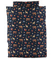 Nørgaard Madsens Bedding - Junior - Navy w. Animals of the fores