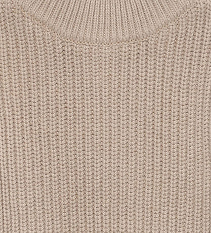 The New Blouse - TnLuck - Knitted - Oatmeal Melange The New Blouse - TnLuck - Knitted - Oatmeal Melange