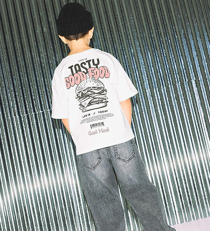 Name It T-shirt - NkmTibilbo - Cloud Dancer w. Print Name It T-shirt - NkmTibilbo - Cloud Dancer w. Print