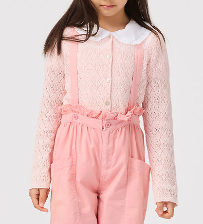 Molo Cardigan - Prjónað - Gigi - Charlotte Bleikt M. Mynsturprjó Molo Cardigan - Prjónað - Gigi - Charlotte Bleikt M. Mynsturprjó