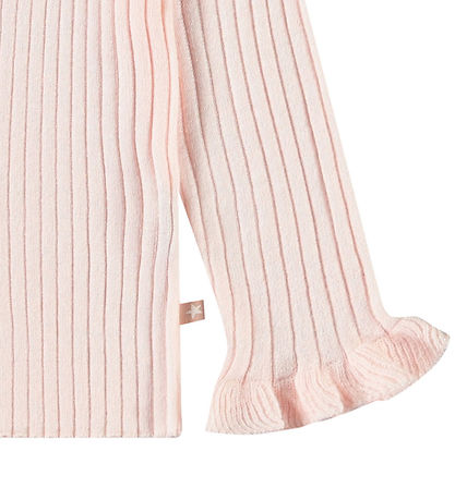 Molo Cardigan - Knitted - Rib - Gavi - Charlotte Pink