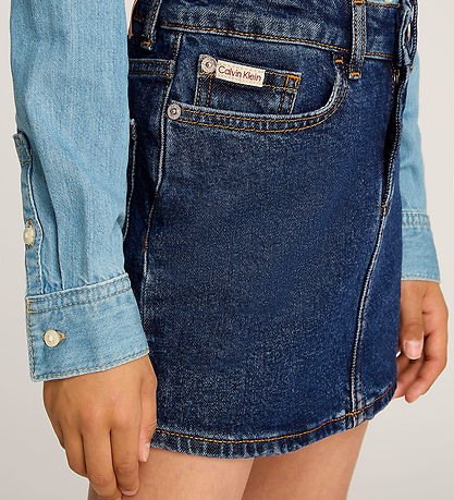 Jupe Calvin Klein - Denim Mini - Authentic Rincer