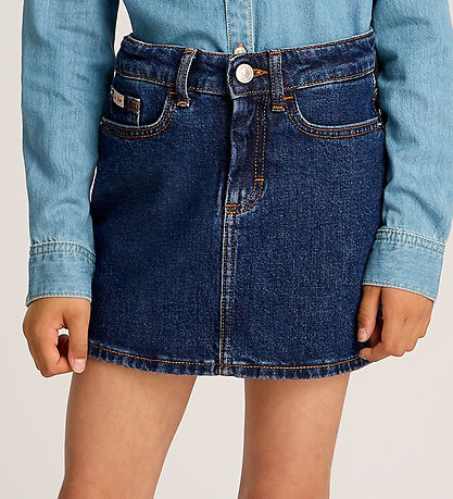 Jupe Calvin Klein - Denim Mini - Authentic Rincer