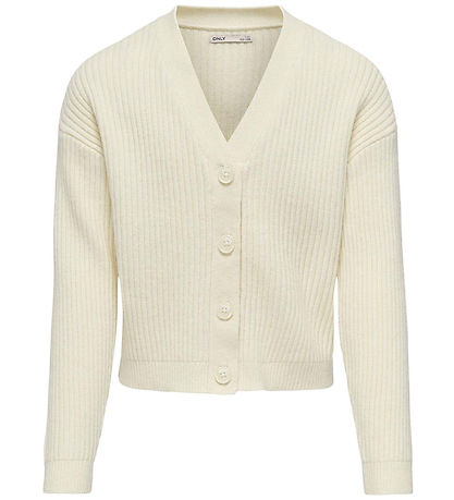 Kids Only Cardigan - Rib - Knitted - KogMandy - Birch