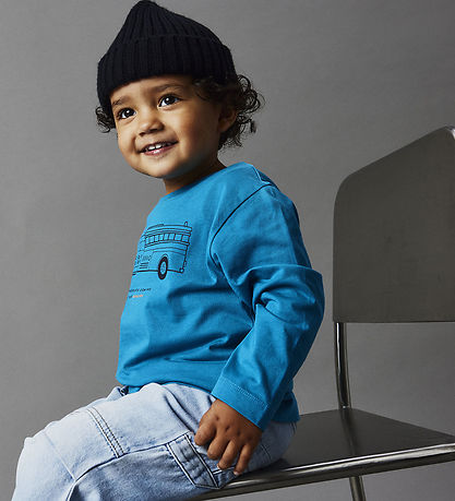 Name It Blouse - NmmTristiano - Fjord Blue