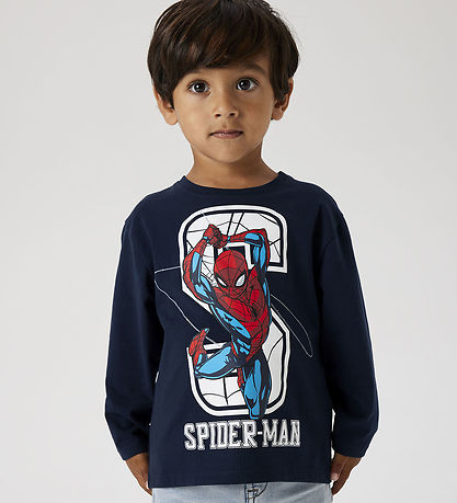 Name It 블라우스 - NmmNittin Spider - 다크 사파이어 Name It 블라우스 - NmmNittin Spider - 다크 사파이어