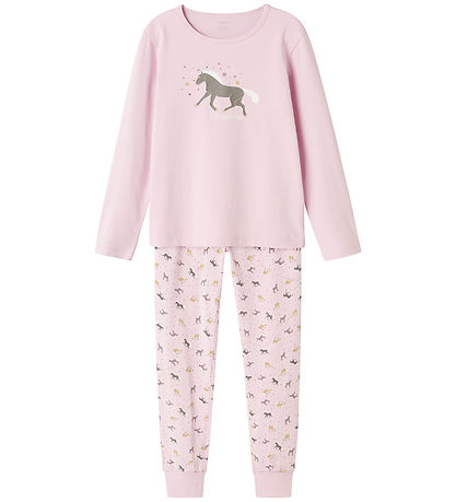 Name It Pyjama Set - Noos - NkfNightset - Corsage w. Print Name It Pyjama Set - Noos - NkfNightset - Corsage w. Print