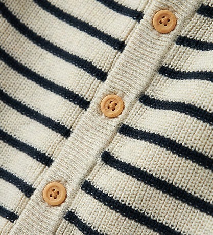 Name It Cardigan - Strick - NbmMast - Peyote Melange m. Streifen