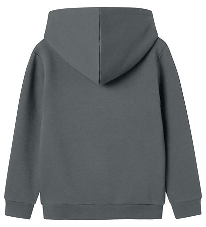 Name It Hoodie - Noos - NkmBrody - Lava Smoke w. Print