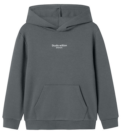 Name It Hoodie - Noos - NkmBrody - Lava Smoke w. Print