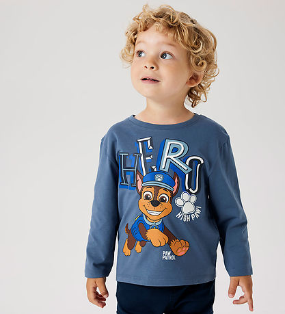 Blouse Name It - Noos - NmmJahav - Paw Patrol - China Blue av. P Blouse Name It - Noos - NmmJahav - Paw Patrol - China Blue av. P