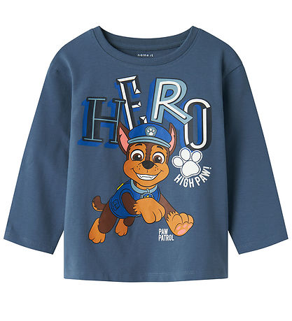 Blouse Name It - Noos - NmmJahav - Paw Patrol - China Blue av. P Blouse Name It - Noos - NmmJahav - Paw Patrol - China Blue av. P