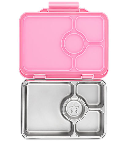Yumbox Nestisbox M. 4 Rum - Bento Steel - Versailles Bleikt