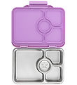 Yumbox Lunchbox w. 4 Rum - Bento Steel - Lavender Purple Yumbox Lunchbox w. 4 Rum - Bento Steel - Lavender Purple
