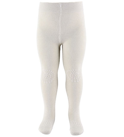 GoBabyGo Tights - Non-Slip - Bamboo - Ivory Glitter GoBabyGo Tights - Non-Slip - Bamboo - Ivory Glitter