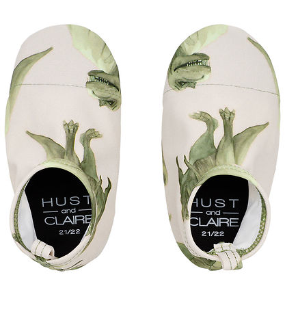 Hust and Claire Beach Shoes - Fabian - UV50+ - Seagrass w. Dinos