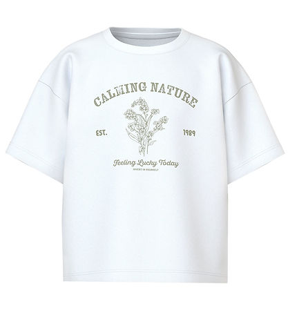Name It T-paita - NkfVamina - Bright White/Rauhoittava Nature Name It T-paita - NkfVamina - Bright White/Rauhoittava Nature