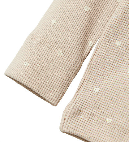 Lil' Atelier Blouse - Rib - NmfGago - Gray Morn/Heart Lil' Atelier Blouse - Rib - NmfGago - Gray Morn/Heart