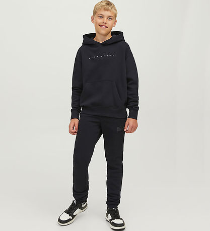 Jack & Jones Joggingbroek - Noos - JpstGordon - Black/Tonaal