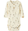 Lil' Atelier Bodysuit L/æ - Rib - NbmGavo - Turtledove/KITES Lil' Atelier Bodysuit L/æ - Rib - NbmGavo - Turtledove/KITES
