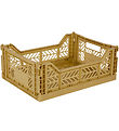 Aykasa Förvaringslåda - 40x30x15 cm - Midi - Gold