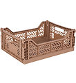 Aykasa Förvaringslåda - 40x30x15 cm - Midi - Varm Taupe