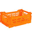 Aykasa Vouwbare box - 27x17x11 cm - Mini - Neon Oranje