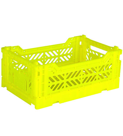 Aykasa Foldable Box - 27x17x11 cm - Mini - Neon Yellow