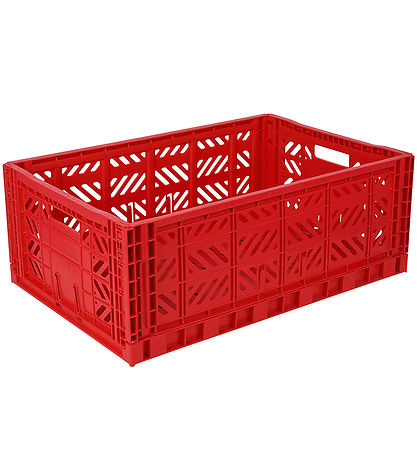 Boîte Pliante Aykasa - 60x40x22 cm - Maxi - Rouge Boîte Pliante Aykasa - 60x40x22 cm - Maxi - Rouge