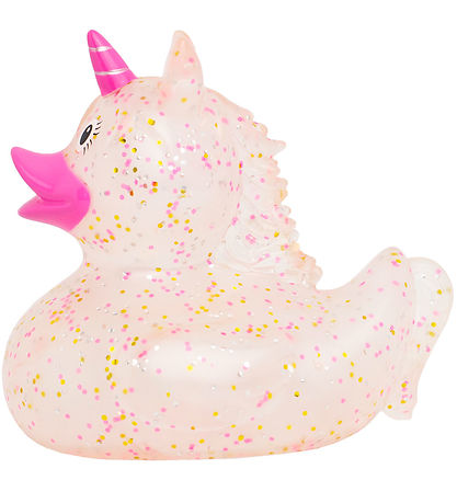  Canard en Caoutchouc- Glitter Licorne
