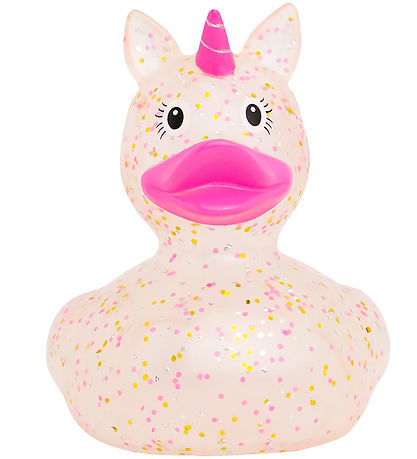  Canard en Caoutchouc- Glitter Licorne