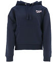 Hound Hoodie - Oversized - Navy w. Print