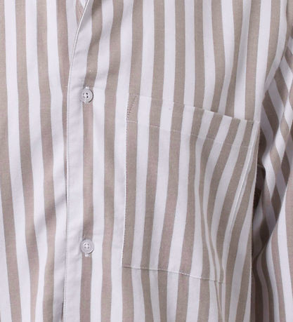 Hound Nightshirt - Grey/White Striped Hound Nightshirt - Grey/White Striped
