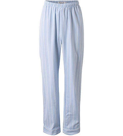 Hound Night Trousers - Light blue/White Striped